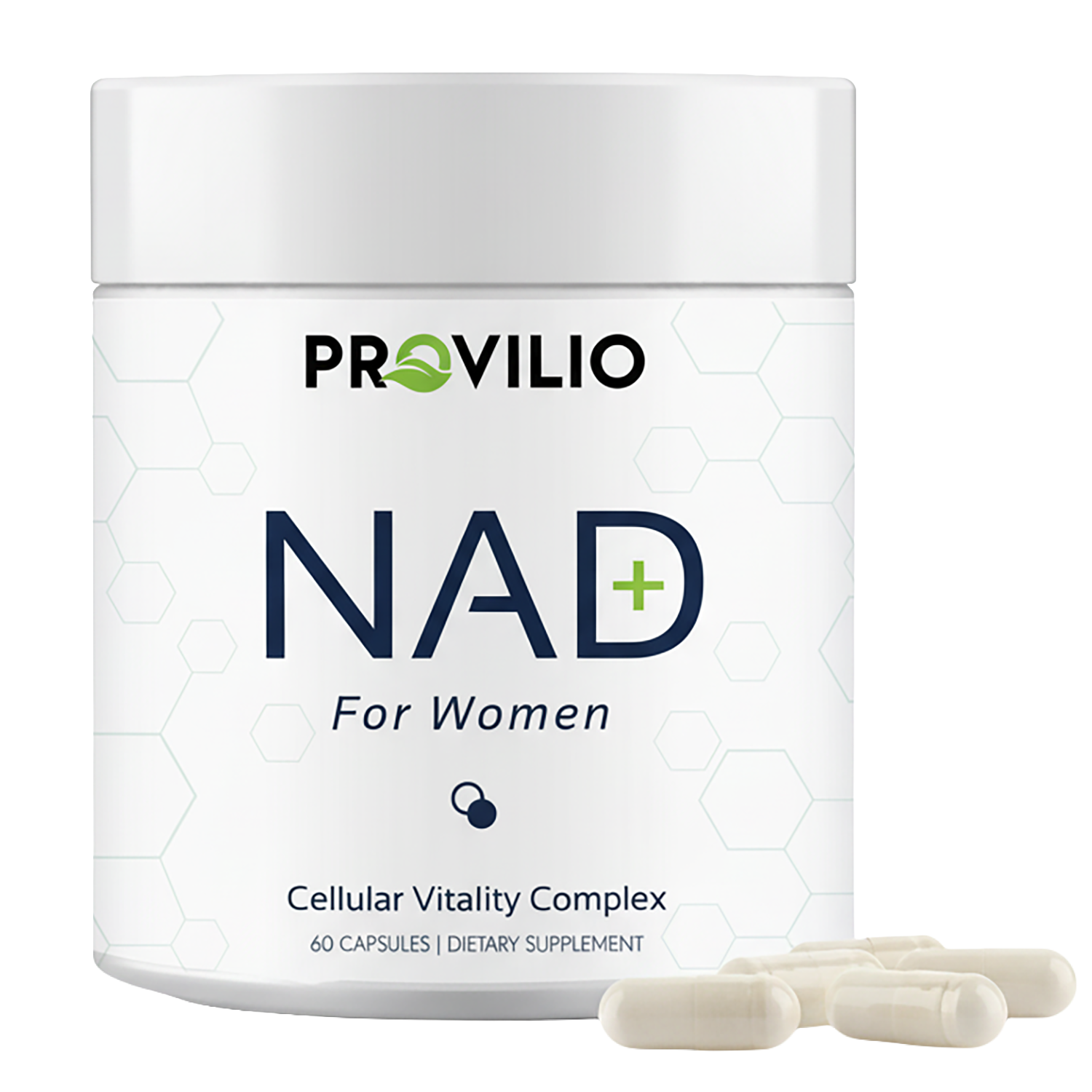 Provilio NAD+ For Women supplement bottle